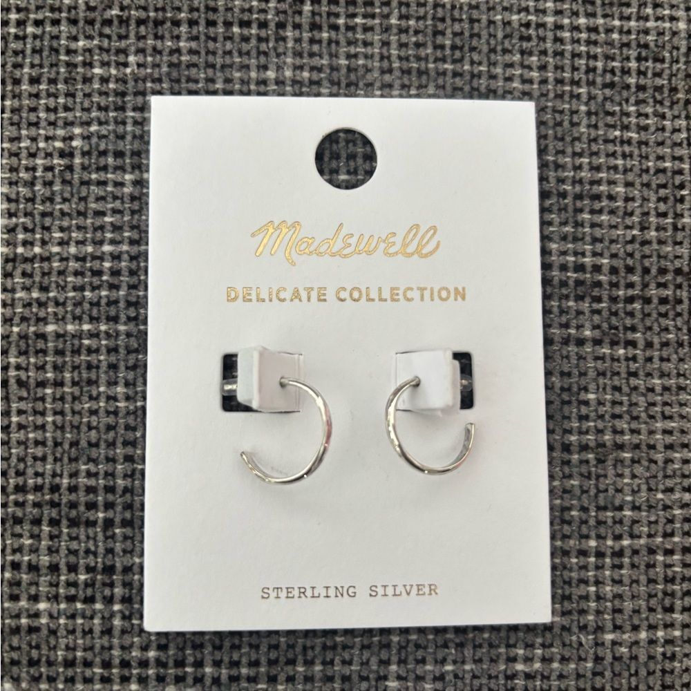 Madewell Recycled Metal Stud Earrings